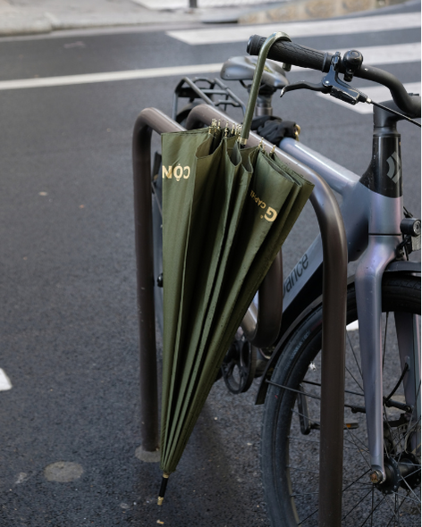 "Đừng lười lao động" Straight Umbrella