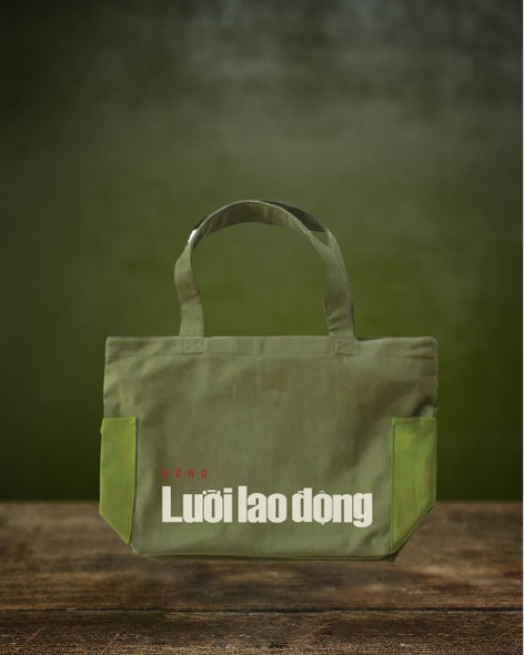 "Đừng lười lao động" Tote Bag