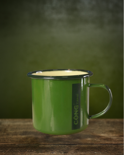 Enamel Mug 360 ml (Green)