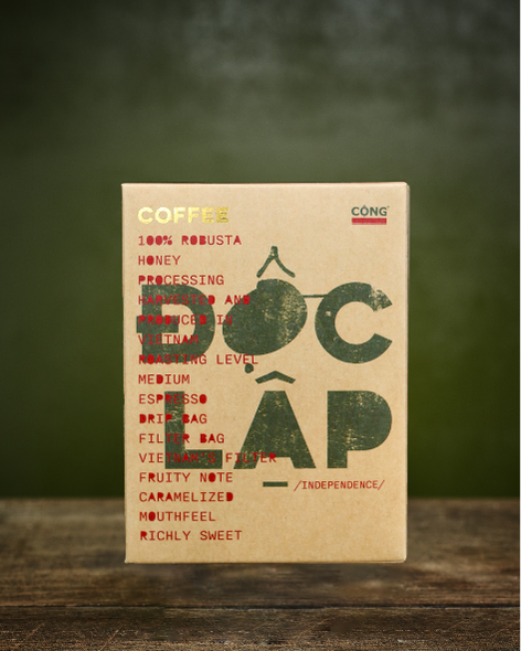 DOC LAP 100% Robusta Honey Paper Drip Coffee