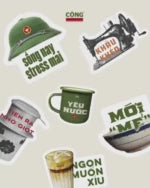 Sticker Yeu Nuoc